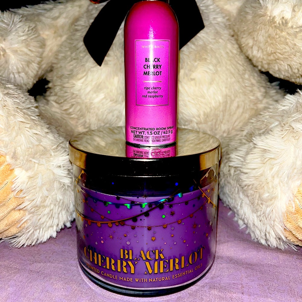 B&BW Candle and room spray scent Black cherry merlot